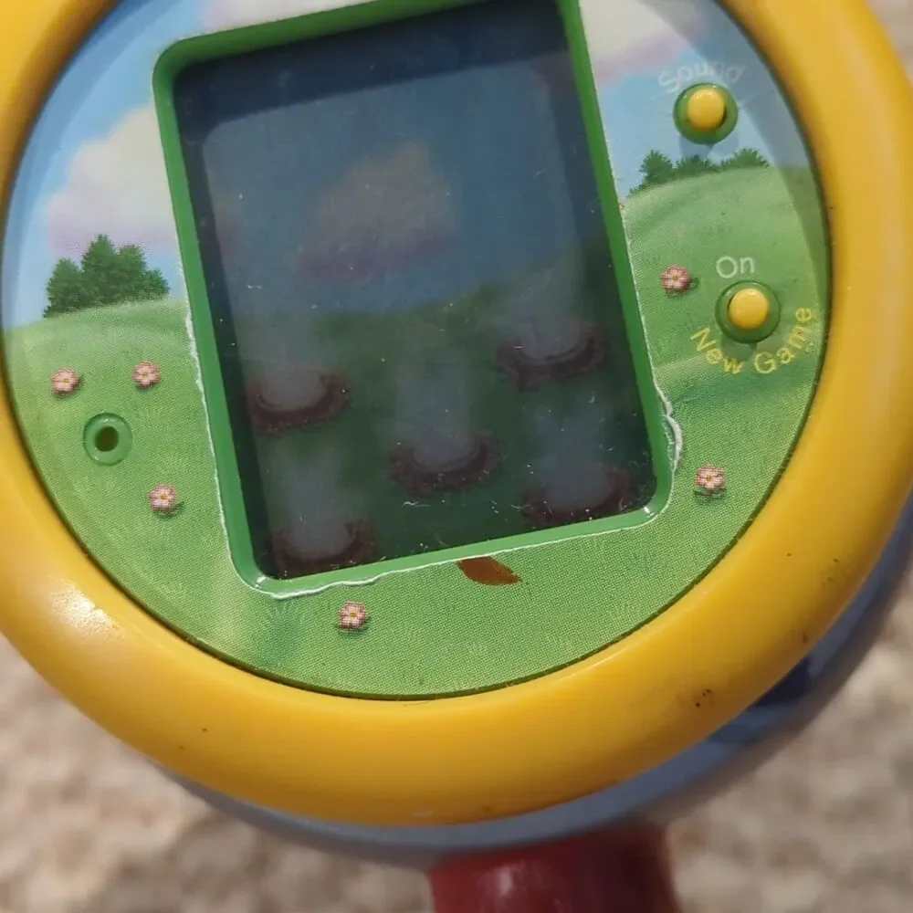 Holey Moley Electronic Handheld Game Hasbro Arcade LCD Toy  Hammer
